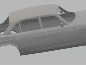 jaguar xj6 sedan printable body car 3D Print Model