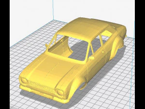 escort mk1 printable body car 3D Print Model