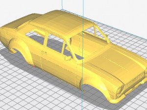 escort mk1 printable body car 3D Print Model