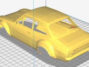 escort mk1 printable body car 3D Print Model