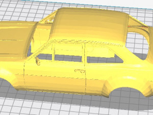 escort mk1 printable body car 3D Print Model
