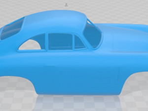 porsche 356 coupe 1948 printable body car Modelo de impresión 3D