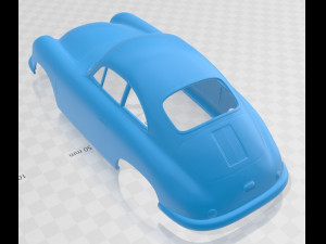 porsche 356 coupe 1948 printable body car Modelo de impresión 3D