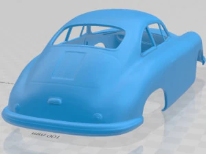 porsche 356 coupe 1948 printable body car 3D Print Model