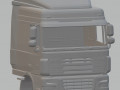 daf xf printable cab truck 3D 打印模型
