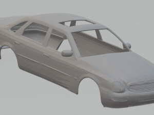 scorpio 1996 printable body car 3D Print Model