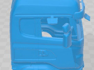 Scania R730 2010 Printable Cabin Truck Modelo de impresión 3D