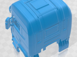 Scania R730 2010 Printable Cabin Truck Modelo de impresión 3D