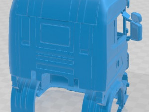 Scania R730 2010 Printable Cabin Truck Modelo de impresión 3D