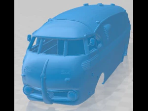 Camion cassone stampabile Pegaso Bacalao Modello di stampa 3D