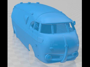 Pegaso Bacalao Printable Body Truck 3D Print Model