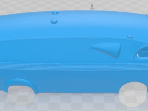 Pegaso Bacalao Printable Body Truck Modello di stampa 3D