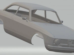 alfa romeo giulia sprint printable body car 3D Print Model
