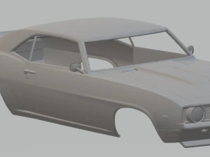 chevrolet camaro 1962 printable body car 3D Print Model