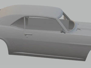 chevrolet camaro 1962 printable body car 3D Print Model