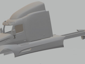 peterbilt rig2 cheran printable truck 3D प्रिंट मॉडल