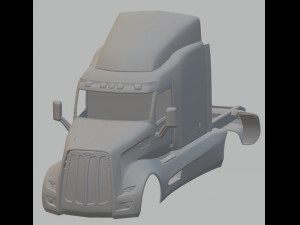 peterbilt rig2 cheran printable truck 3D प्रिंट मॉडल