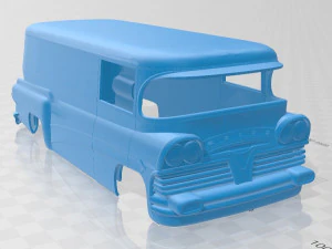 bedford printable body van 3D Print Model