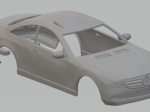 mercedes cl 500 2007 printable body car 3D Print Model