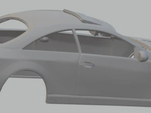 mercedes cl 500 2007 printable body car 3D Print Model
