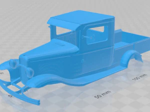 model b pickup 1932 printable body truck 3D Print Model