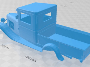 model b pickup 1932 printable body truck 3D 프린트 모델