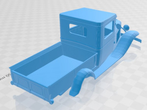 model b pickup 1932 printable body truck 3D 프린트 모델