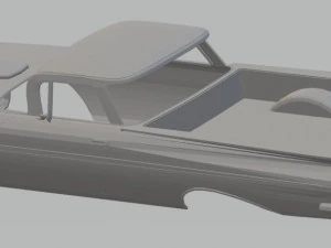 chevrolet el camino 1959 printable body car 3D Print Model