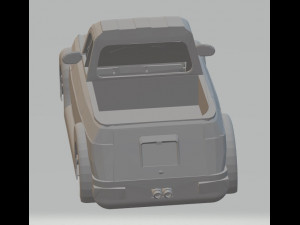 renault 4 pick up printable body car Modello di stampa 3D