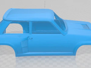 renault 5 turbo 1980 printable body car 3D Print Model