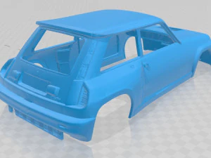 renault 5 turbo 1980 printable body car 3D Print Model