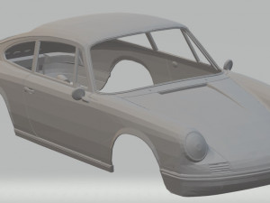 porsche 911 1967 printable body car 3D Print Model