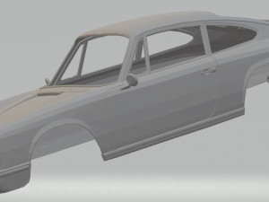 porsche 911 1967 printable body car Modelo de Impressão 3D