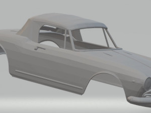 alfa romeo guilietta spider printable body car 3D Print Model