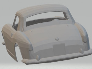 alfa romeo guilietta spider printable body car 3D प्रिंट मॉडल