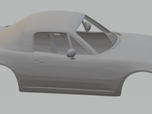 mazda miata 1995 printable body car 3D प्रिंट मॉडल