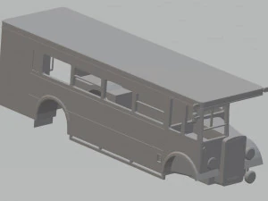 london bus printable body 3D Print Model