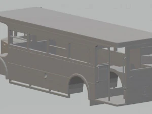 london bus printable body 3D Print Model