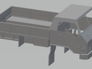 tam 110 printable body truck 3D Print Model