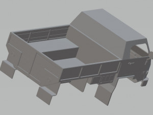 tam 110 printable body truck 3D Print Model