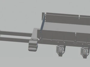 medium tactical vehicle replacement prinatble truck 3D Print Model