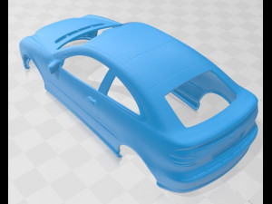 mercedes c230 kompressor printable body car 3D Print Model