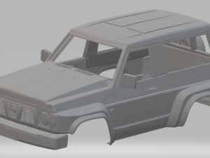 nissan patrol gr printable body car 3D Print Model