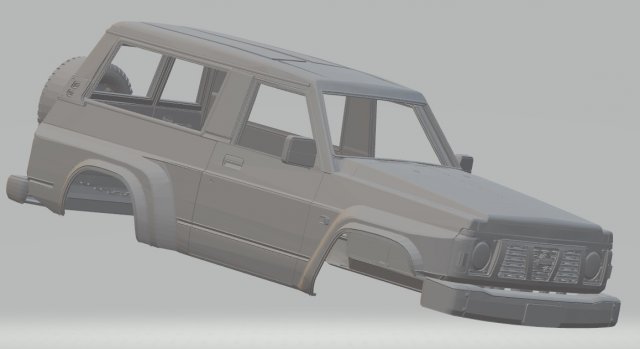 nissan patrol y60 1987 3D Model in SUV 3DExport