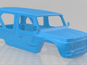 citroen mehari printable body car 3D Baskı Modeli