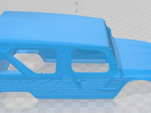 citroen mehari printable body car 3D Print Model