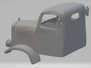 mercedes l300 printable truck 3D Print Model