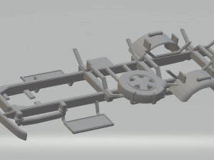 mercedes l300 printable truck 3D Print Model