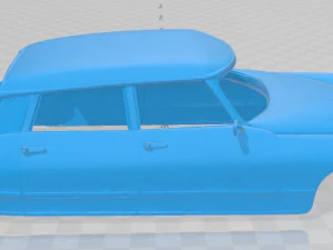 citroen ds 19 pallas 1966 printable body car 3D Print Model