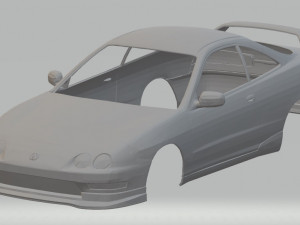 Opel Tigra TwinTop 2004 Printable Body Car 3D Принт Модель in